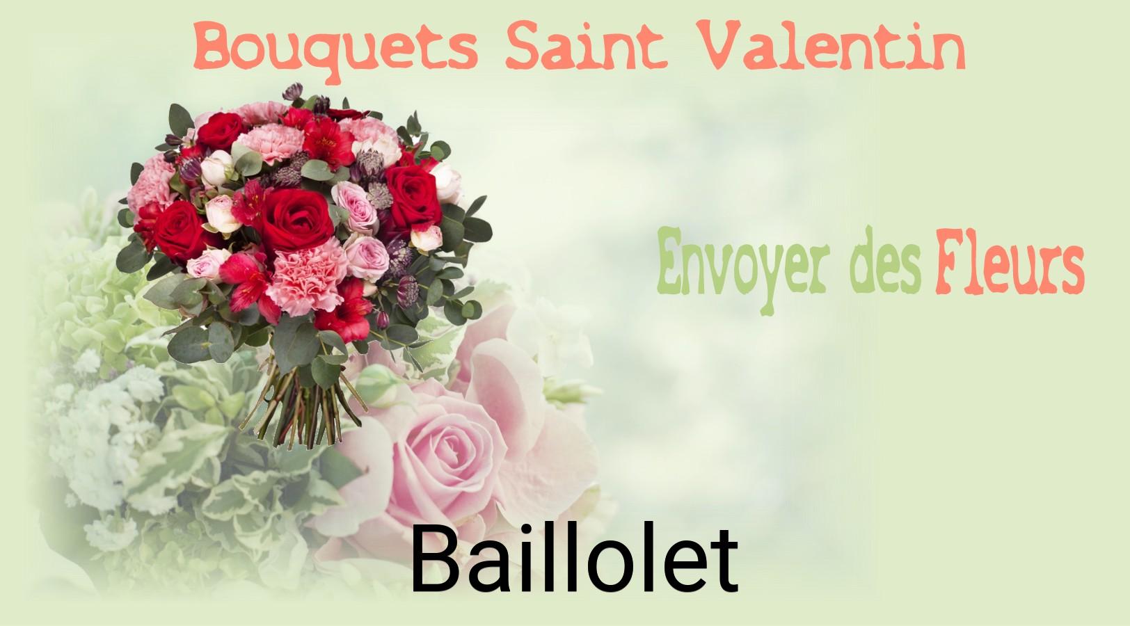 Roses de Saint-Valentin livrées à Baillolet